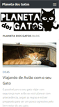 Mobile Screenshot of planetadosgatos.com